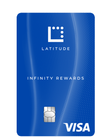 Latitude Infinity Rewards card